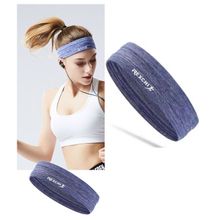 Rexchi Elastic Sweatband Sports Gym Anti-Slip Headband